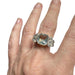 Bague 55 bague en or avec diamants et aigue-marine 58 Facettes Q163B