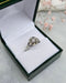 Ring 52.5 Diamond Solitaire Ring 0.12ct Vintage 58 Facettes 337