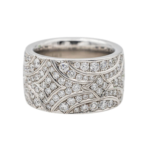 Bague 53 Briony Raymond Bague Cocktail  Platine Diamant 58 Facettes 3582758CN
