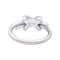 Bague 52 Bague Chaumet "Jeux de Liens" or blanc, diamants. 58 Facettes 33683