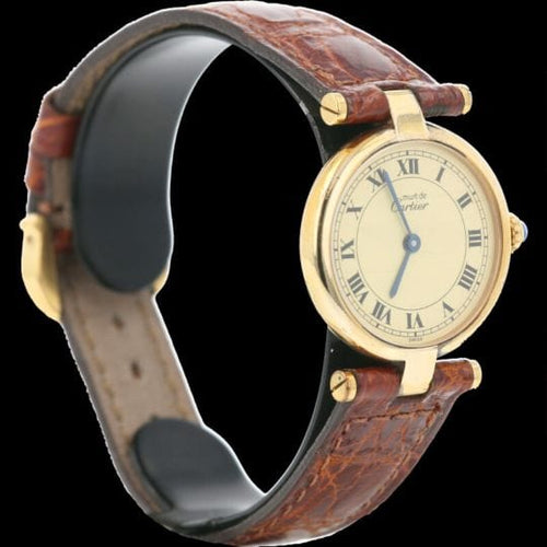 Montre Cartier Montre Trinity  Must De Cartier Vermeil 58 Facettes MT41166