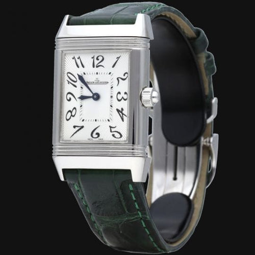 Montre Jaeger Lecoultre Montre Reverso Classic Medium Duetto 58 Facettes MT44186