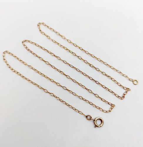 Collier Chaine vintage or jaune 58 Facettes A02611