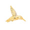 Broche Colibri Or jaune, Or blanc 58 Facettes 4479034CN