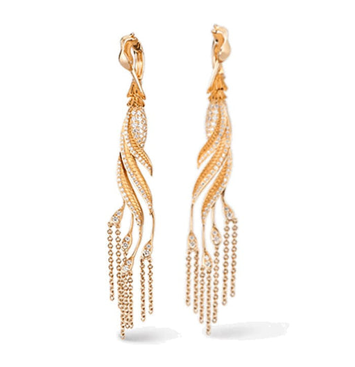 Carrera Y Carrera earrings - Yellow gold and diamond earrings 58 Facettes DA13559010101
