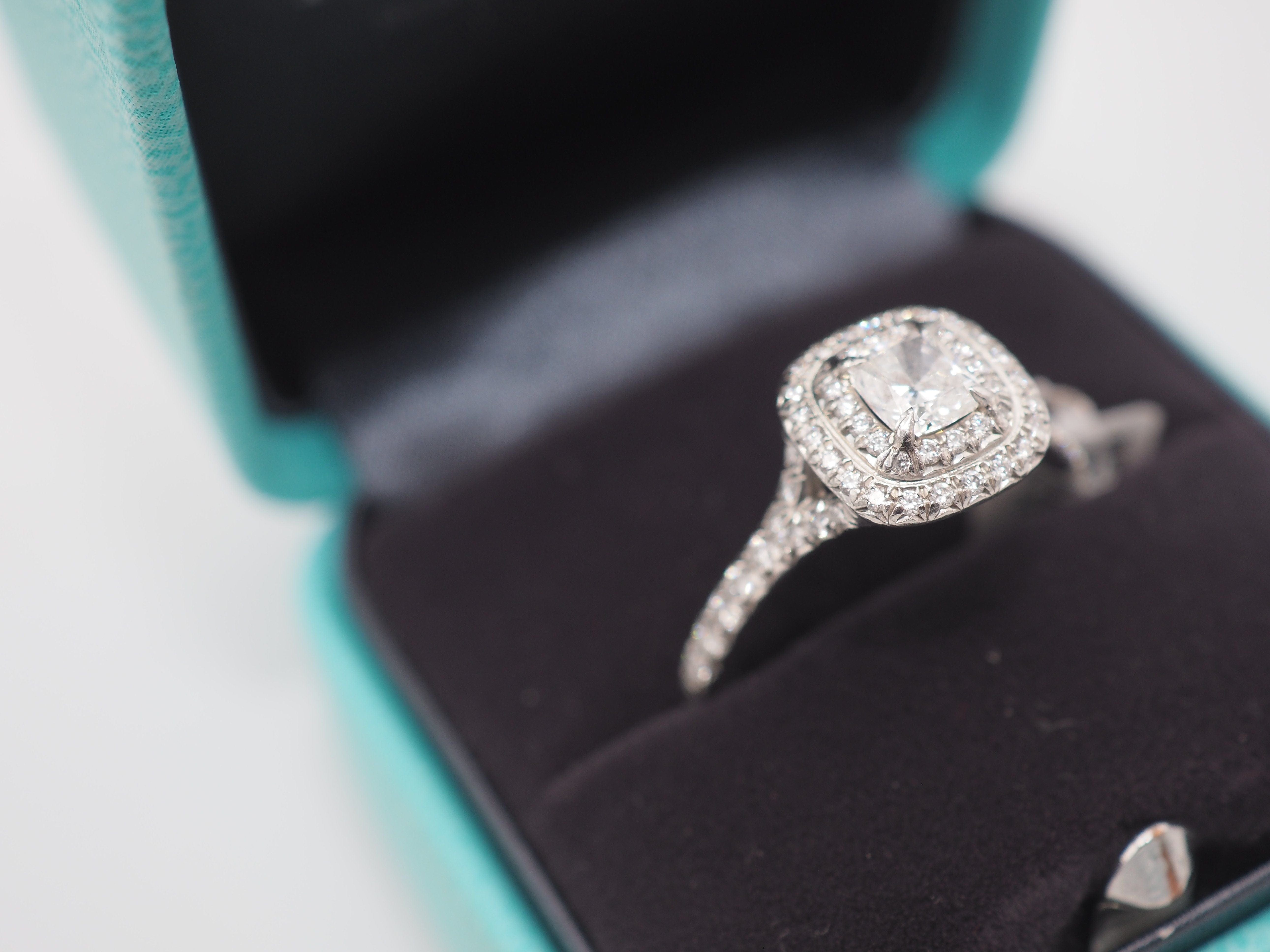 Tiffany Setting Bague De Fiancaille Tiffany And Co Bagues De