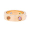 Bague 50 Cartier Bague Love Or rose Saphir, Grenat, Améthyste 58 Facettes 3146952CN