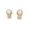 Boucles d'oreilles Boucles d'oreilles, or jaune et diamants. 58 Facettes 34859