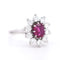 Bague 53 Bague Marguerite Vintage en Or, Rubis et Diamants 58 Facettes 443