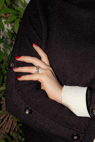 Bague 56.5 Bague Or blanc Diamant 58 Facettes 4672916RV