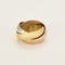 Bague 54 CARTIER - Trinity - Bague trois anneaux en or de trois couleurs 58 Facettes MON0836