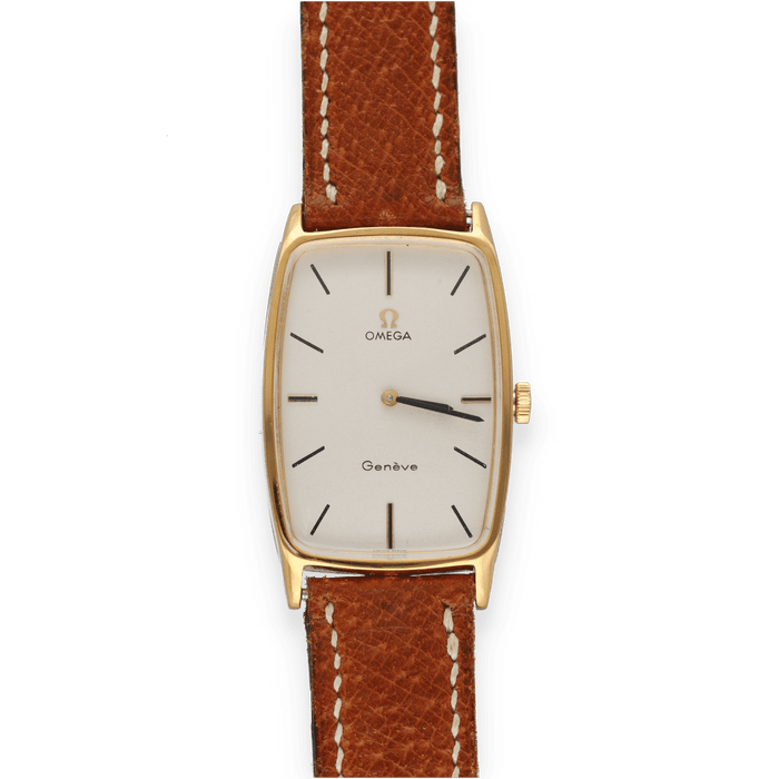 Montre OMEGA - Montre Geneve en laminé doré et acier 58 Facettes