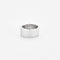 Bague 50 Bague ruban or blanc pavage diamants 58 Facettes