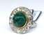 47 Bague ancienne diamants émeraude 58 Facettes