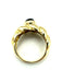 Bague VAN CLEEF & ARPELS. Bague vintage or jaune 18K et onyx 58 Facettes