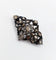 Broche Broche victorienne argent et or jaune fleurs, diamants 58 Facettes A05507
