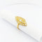 Bague 48 Marquise en or jaune et diamants 58 Facettes 29588