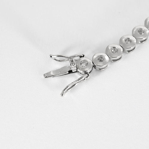 Bracelet Bracelet en or blanc et diamants 58 Facettes B250514