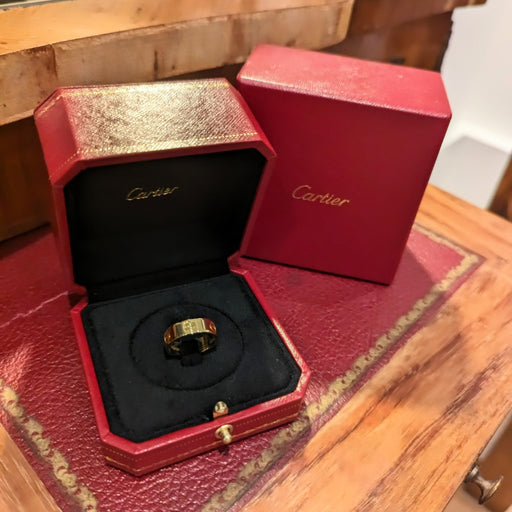 50 Cartier Ring - Love Ring Yellow Gold 58 Facettes 29618