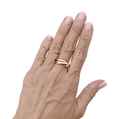 Bague 58 Bague Cartier, "Trinity Classique", trois ors. 58 Facettes 34715