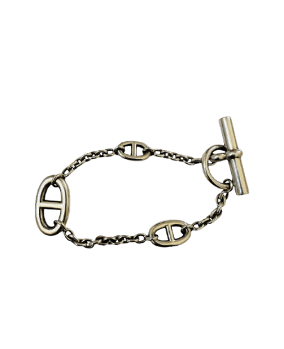 Bracelet HERMÈS - Bracelet Farandole en argent massif 58 Facettes