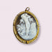 Shell And Fine Pearl Cameo Pendant 58 Facettes 7466A