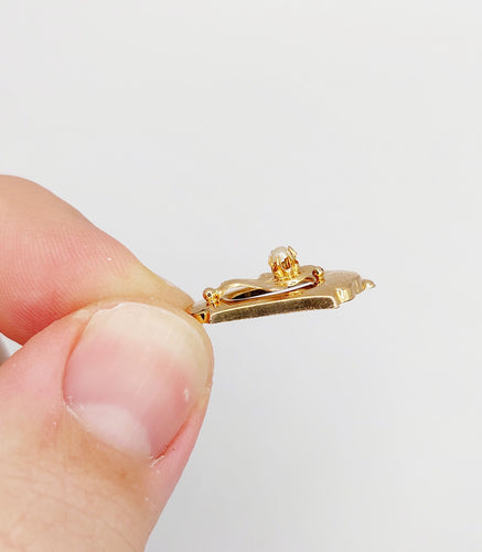 Pendentif Pendentif or rose, or jaune orné d'une perle (circa 1900) 58 Facettes A06292