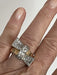 Bague 53 Bague Tank Or Jaune Diamants 1,00 ct 58 Facettes LOT 6168