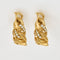Boucles d'oreilles CARTIER x GEORGES LENFANT - BERGAME - Parure en or jaune et diamants 58 Facettes 58FC14