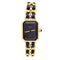 Montre Montre Chanel, "Première", plaqué or, cuir. 58 Facettes 34816