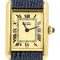 Montre Cartier Montre Tank Vermeil Must De Cartier Vermeil 58 Facettes MT43328