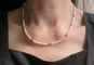 Collier Collier choker or rose perles de culture Akoya corail 58 Facettes