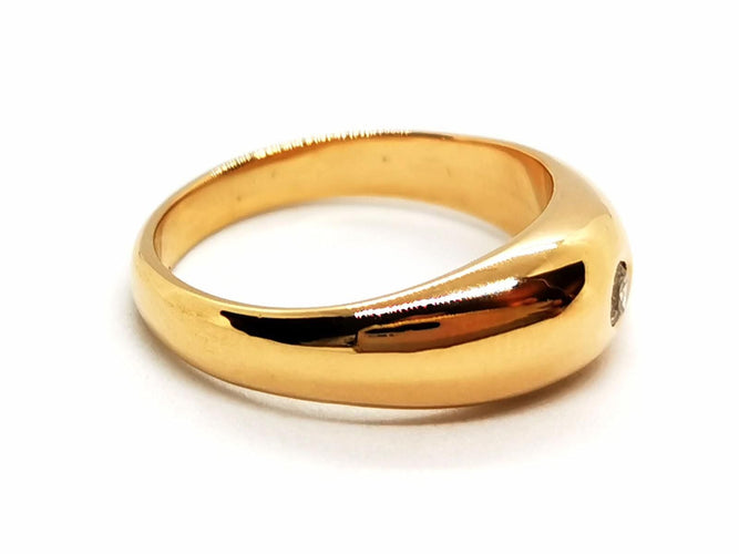 53.5 Bague Or jaune Diamant 58 Facettes 1637063CN