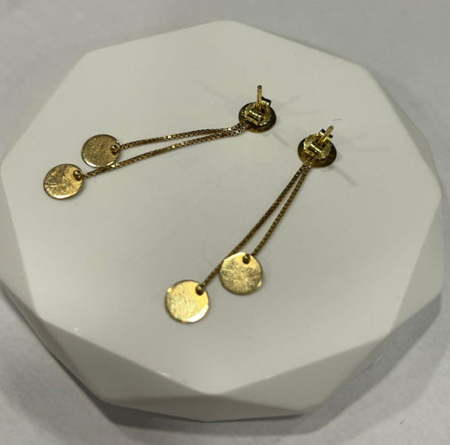 Boucles d'oreilles Paire de boucles d'oreilles or jaune 58 Facettes LP734