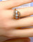 Bague 49 Bague en or jaune 18 carats et diamants vers 1900 58 Facettes AB497