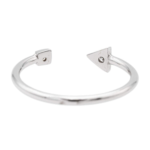 Bague Toi et Moi Or blanc Diamant