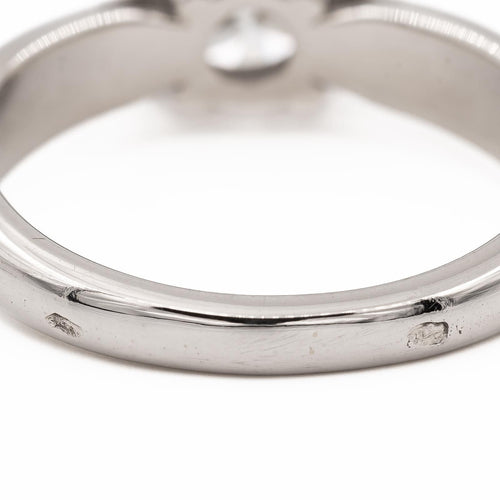 Bague 52 Bague Solitaire Or blanc Diamant 58 Facettes 2414341CN