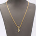 Necklace 18-karat gold necklace with diamonds 58 Facettes E360679