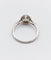 Bague 52.5 Bague solitaire Art déco en platine et diamant taille ancienne 1,40 carat 58 Facettes A06491