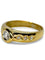 Bague 51 Solitaire or jaune et diamants 58 Facettes 885