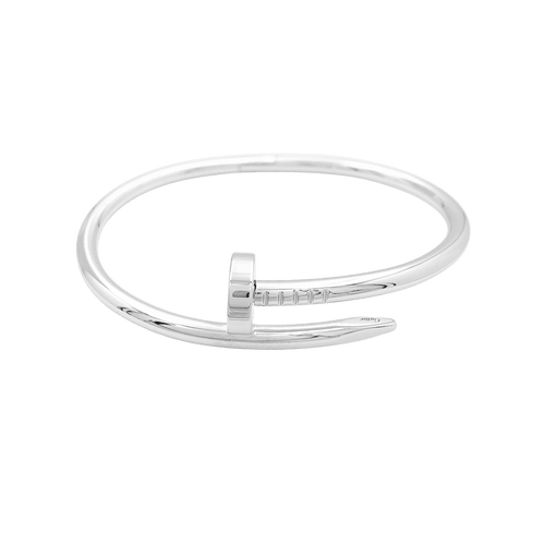 Bracelet Bracelet Cartier, "Juste un Clou", or blanc. 58 Facettes 34776