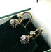 Boucles d'oreilles Boucles d’oreilles dormeuses diamants, vers 1900 58 Facettes AB401