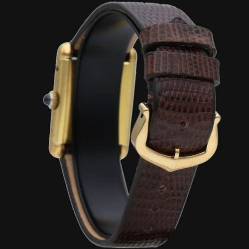 Montre Cartier Montre Tank Vermeil 58 Facettes MT43327