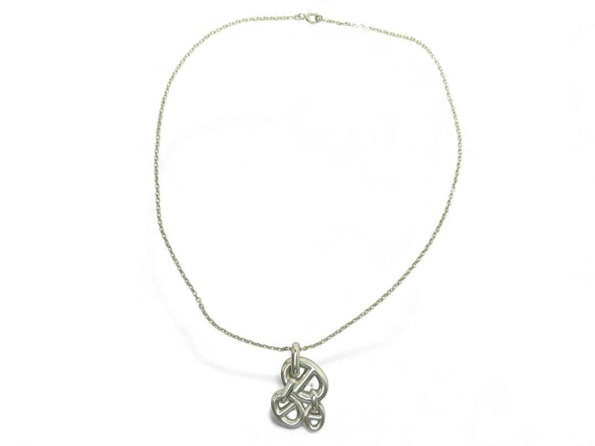 Collier collier pendentif HERMES chaine d'ancre enchainee en argent 925 58 Facettes 271925