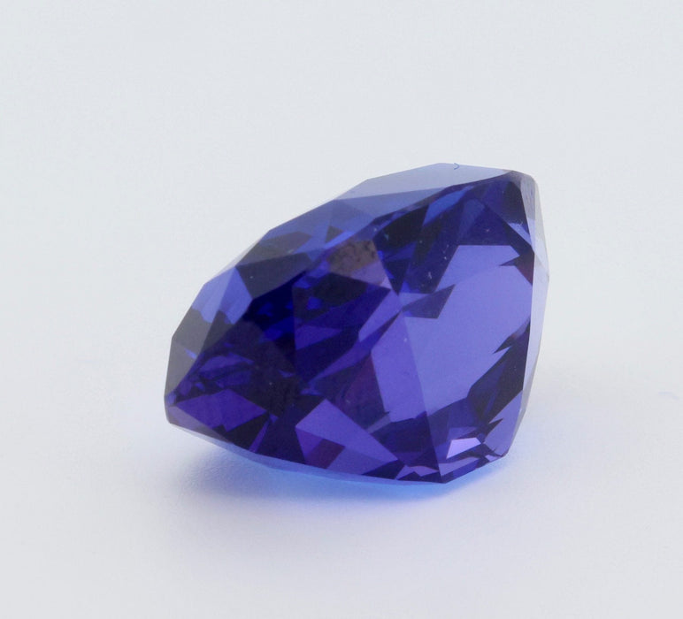 Gemstone Tanzanite 15.54cts non chauffée certificat Lotus 58 Facettes