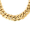 Collier Important collier or jaune maille gourmette 58 Facettes ENG10506