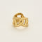 Bague 51 HERMES - Enchaînée - Bague en or jaune 58 Facettes MB4