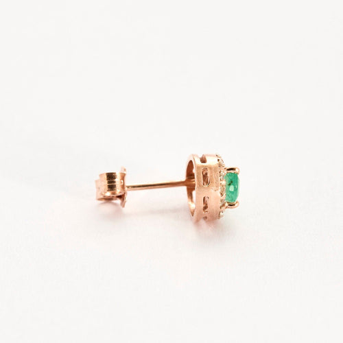 Boucles d'oreilles Boucles d'oreilles émeraudes diamants 58 Facettes