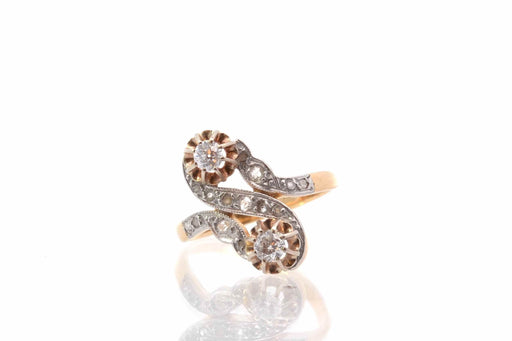 Ring 52 Belle Époque ring you and me diamonds 58 Facettes 25703