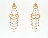 Boucles d'oreilles diamants noirs et blancs 58 Facettes